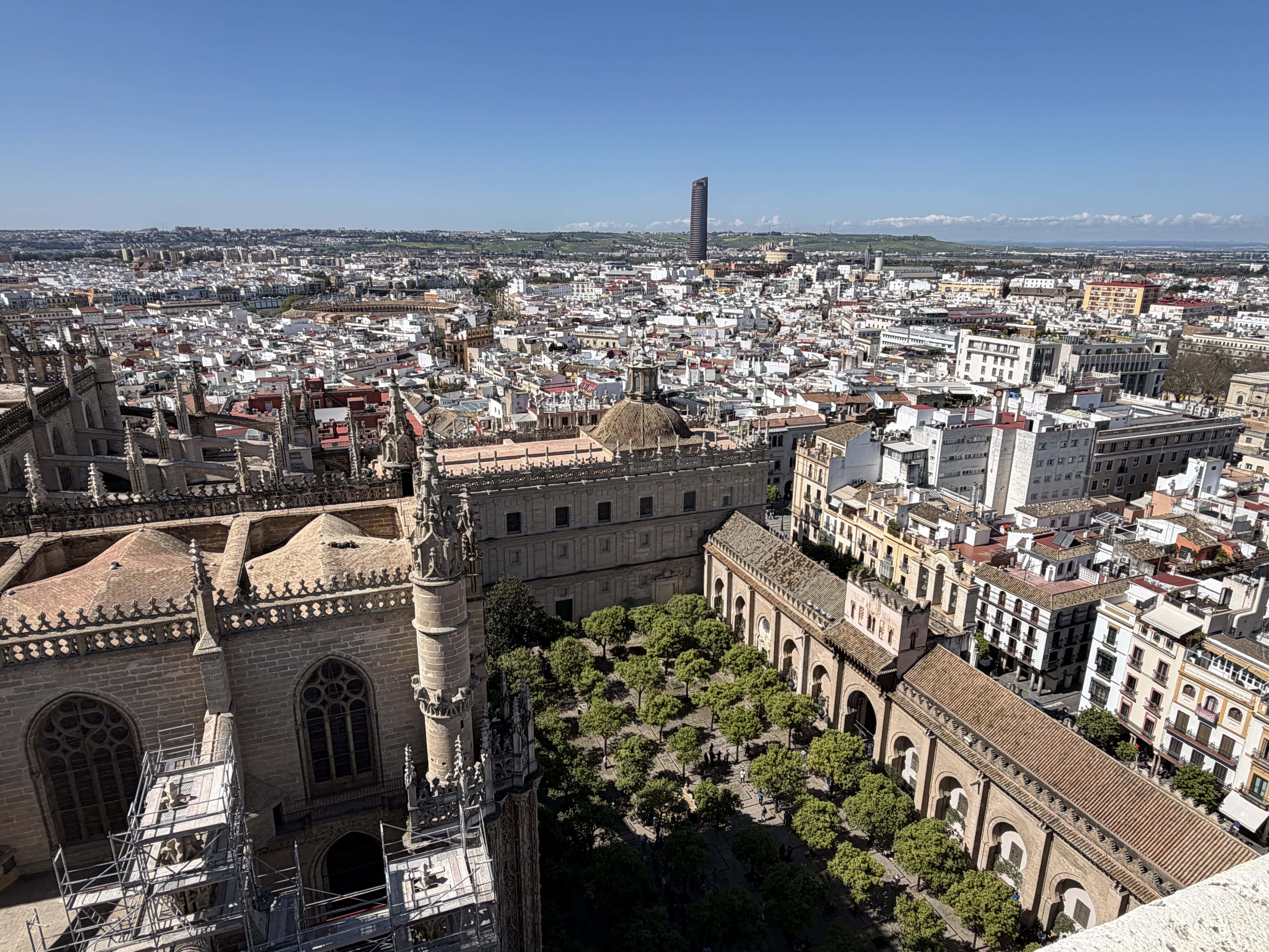 View over Seville
