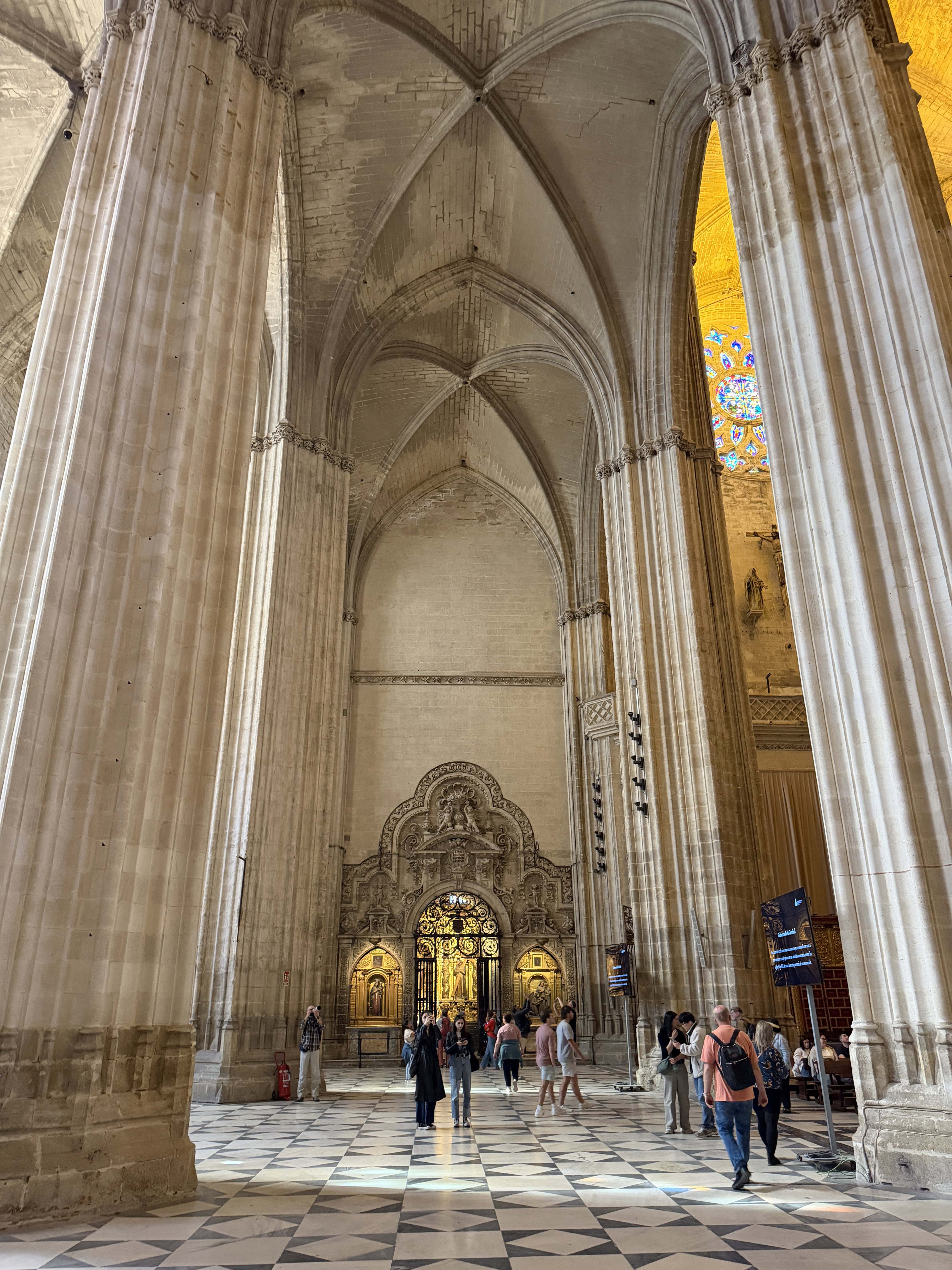 Interior of the cathedral