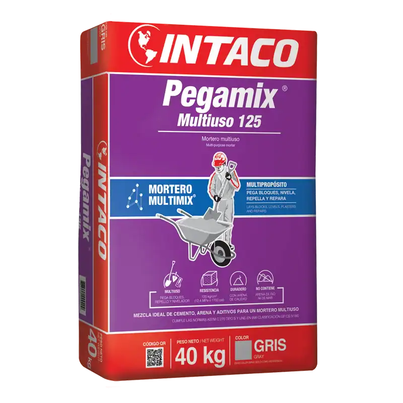 Intaco Mortero *pegamix* 40 Kilos ( Pt1397 )