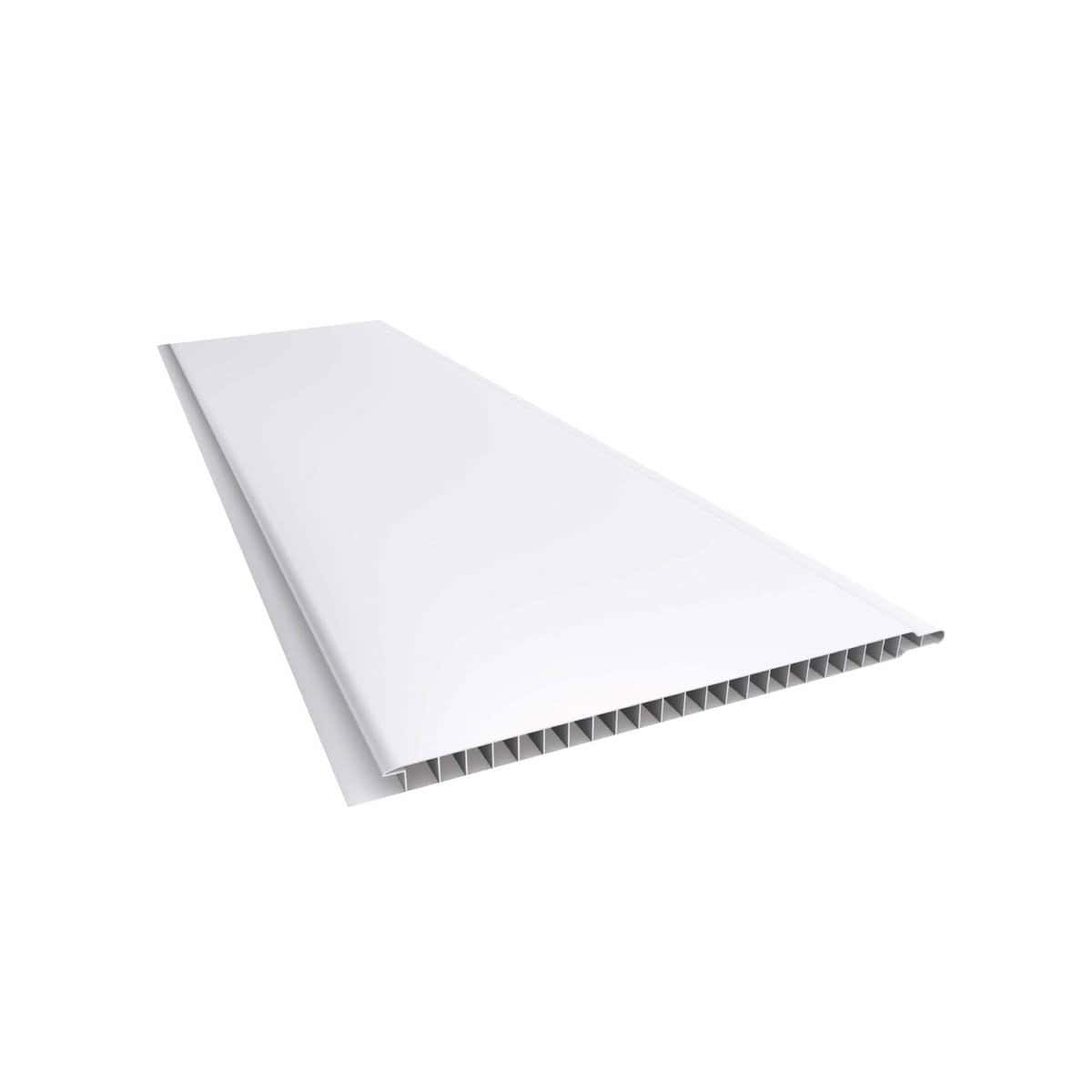 (p) Tablilla Pvc Blanca Lisa Premiun (1.18m) 20cm 7mx5.90m ( 02141001100 )