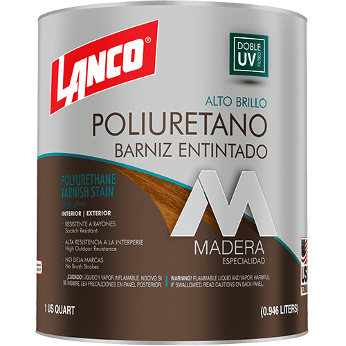 Lanco Barniz Cto  Entintado Roble Claro ( Pv3403-5 )