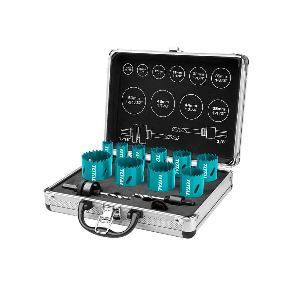 Ssku Total Juego Broca Sierra Bimetal 3/4-2.1/2 12 Pcs (tacsh1121)