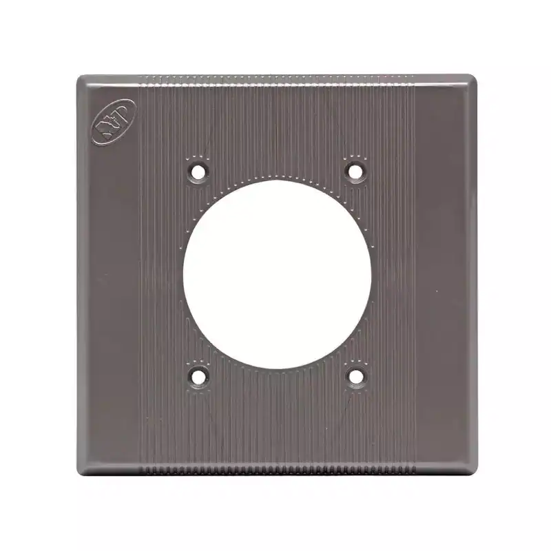 Eagle Placa Plastica Cuadrada P/toma 50a #327p (*)
