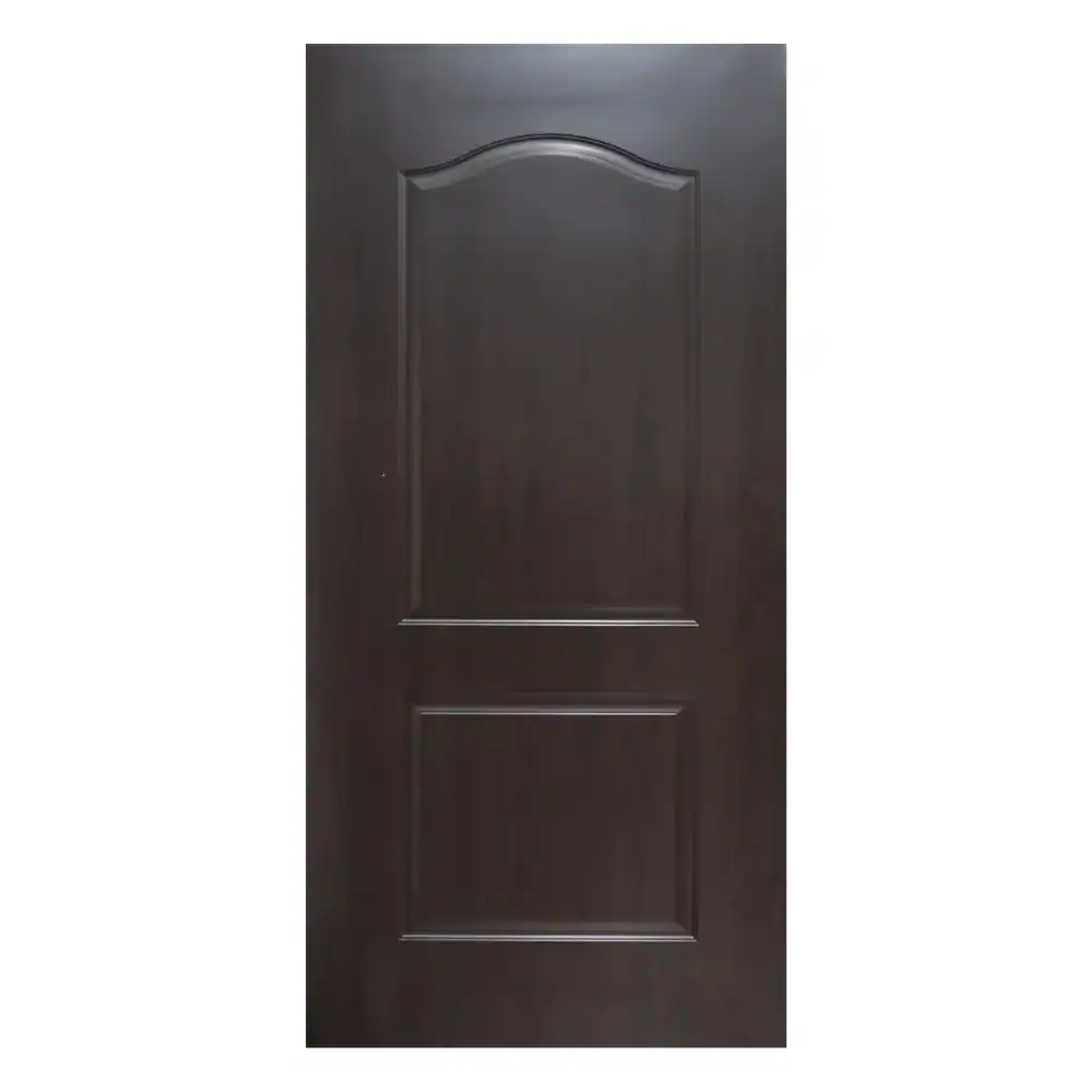 Puerta interna acabado tipo melamina 2 tableros Wengue