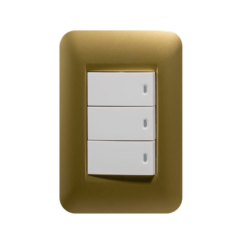 American Placa Oro Metalico Mate ( Ae1183-mg )