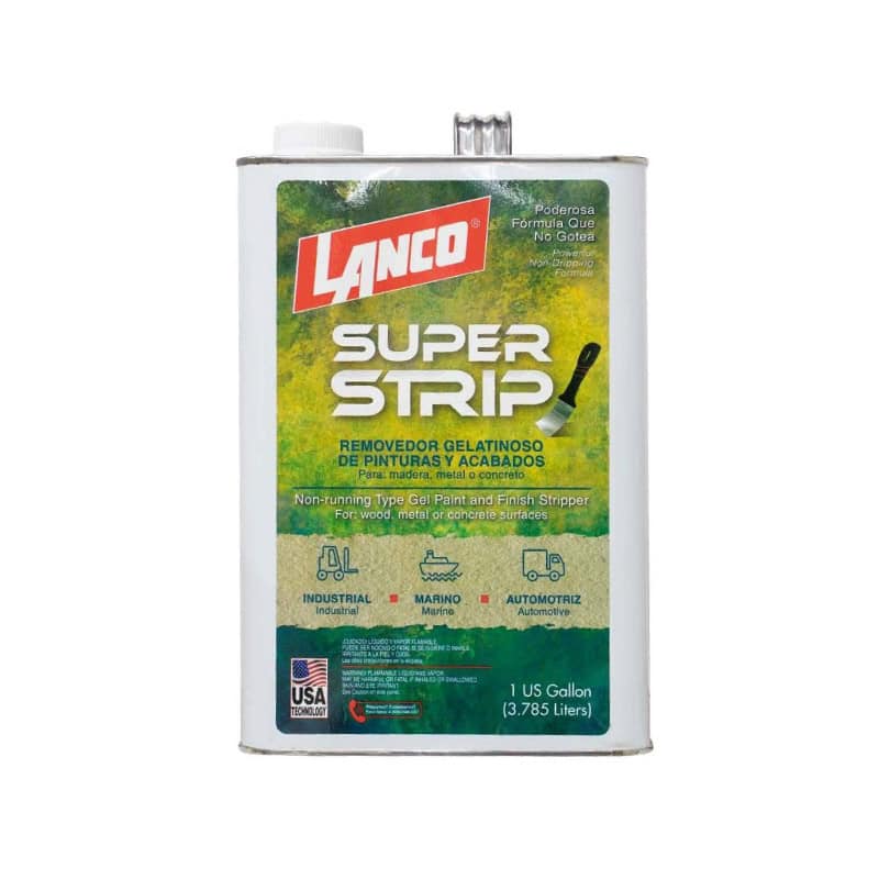 Removedor De Pintura Lanco Super Strip Azul Galon
