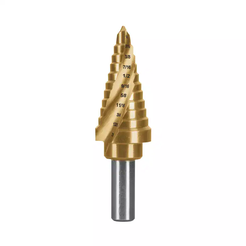 Truper Broca Escalonada Titanio 1/4" A 7/8" ( Bes-11x )