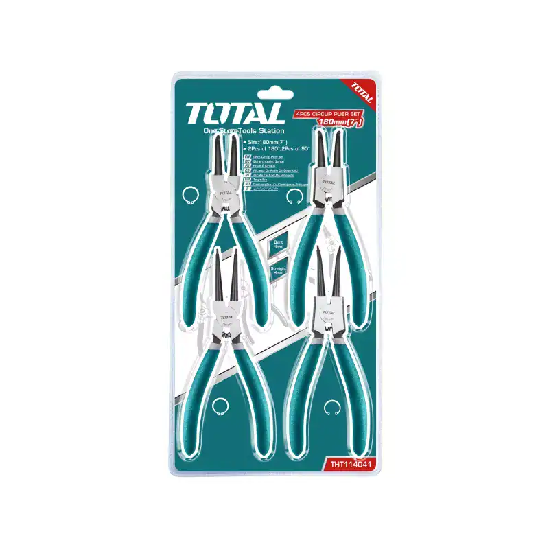 Total Juego Alicate P/seguros 4pzas ( Tht114041 )