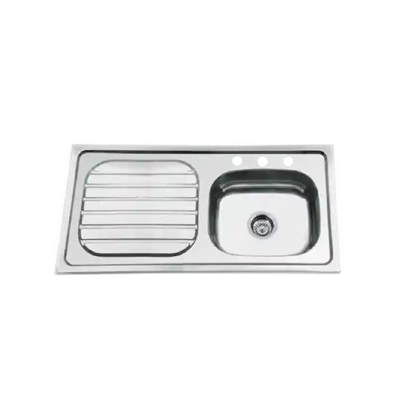 Qualita Fregadero Parche Tanq Izq 100x50cm (wls10050-cl-l)