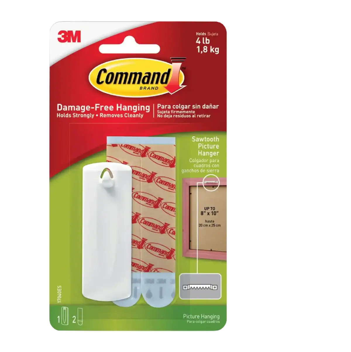 Command Gancho Transp. *3m* P/cuadro ( 17040-es )
