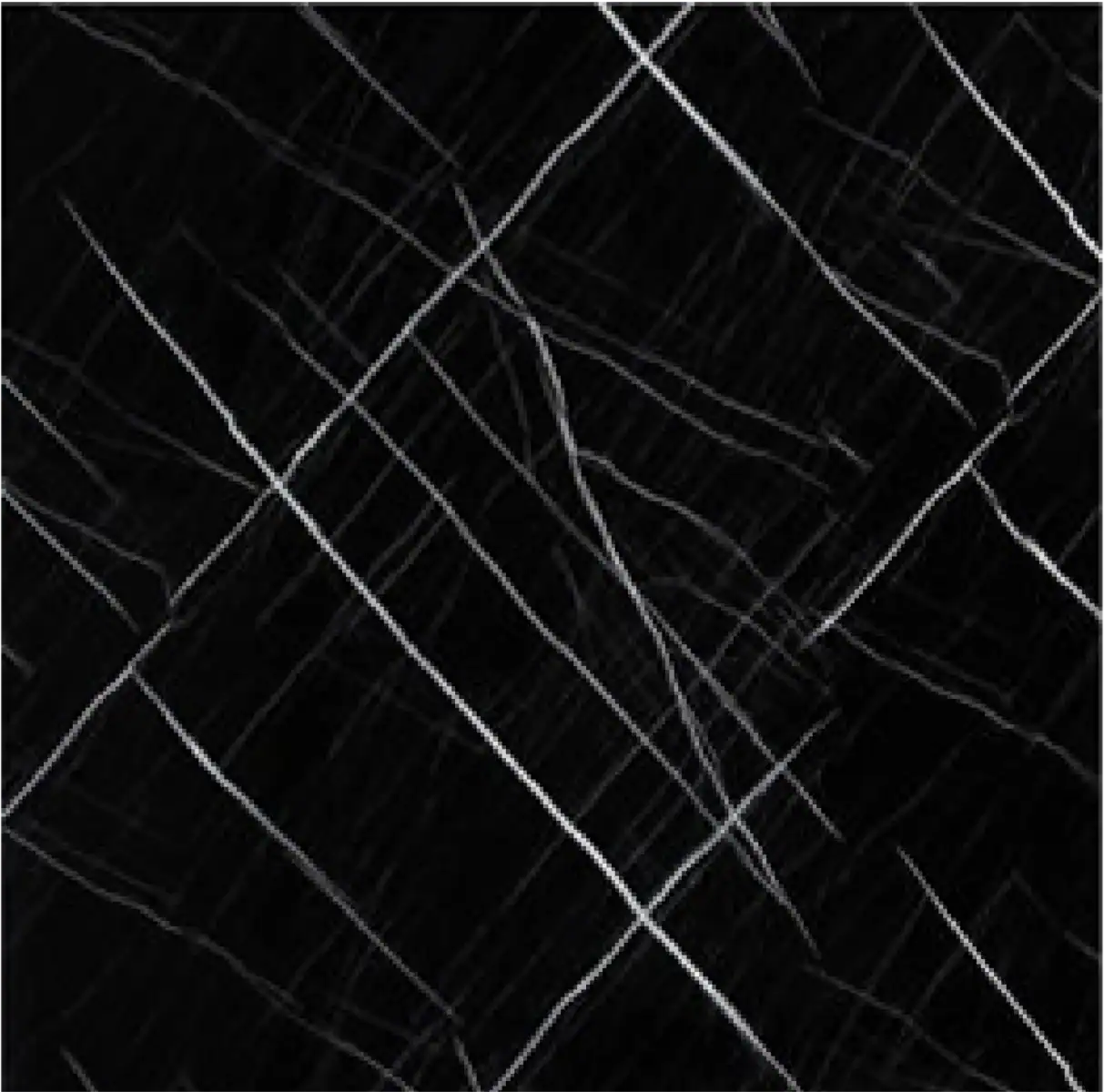 Lamina Pvc Marmol Negra 1.22x2.44 Mts X 3mm ( Pm04 )