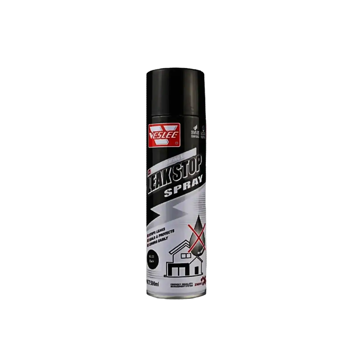 Veslees Spray Tapagoteras Negro 500ml