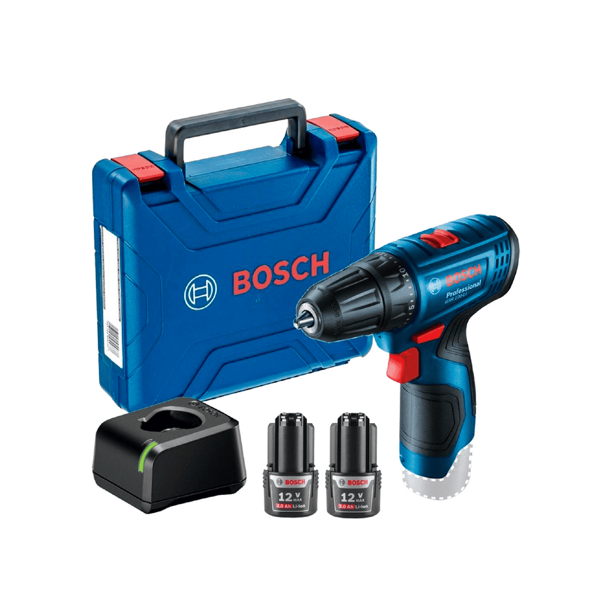 Bosch Atornillador 12v 2 Bat 2.0ah Inal. Carg Gsr120-li 06019g80g0