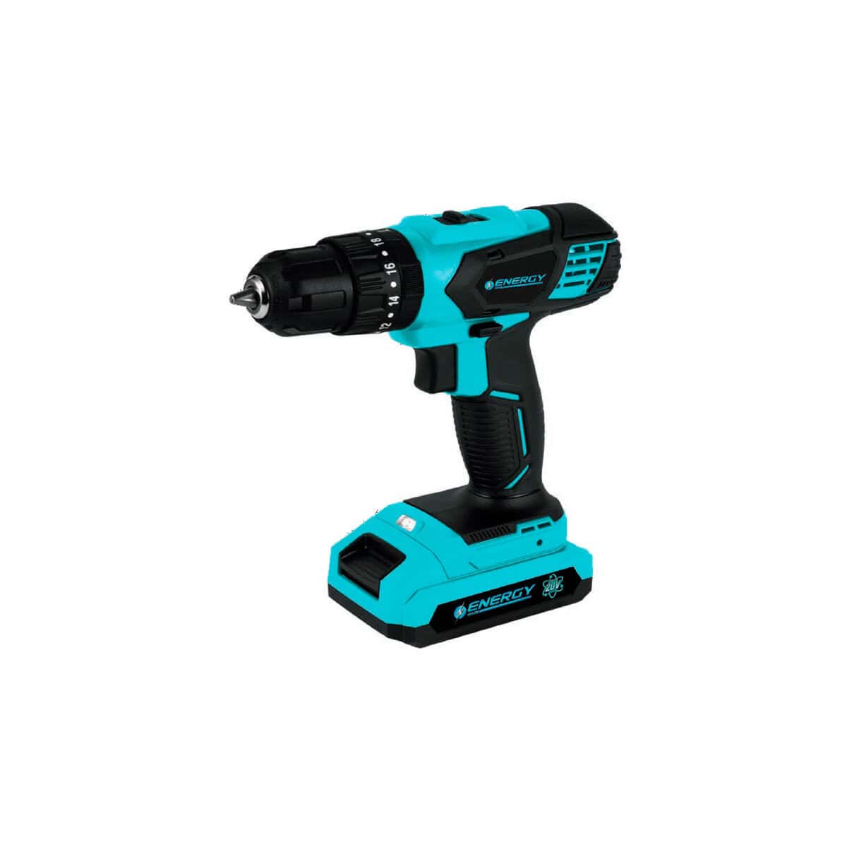 Taladro Percutor Inalambrico de 1/2″ 20V Marca Total Tools UTIDLI20602