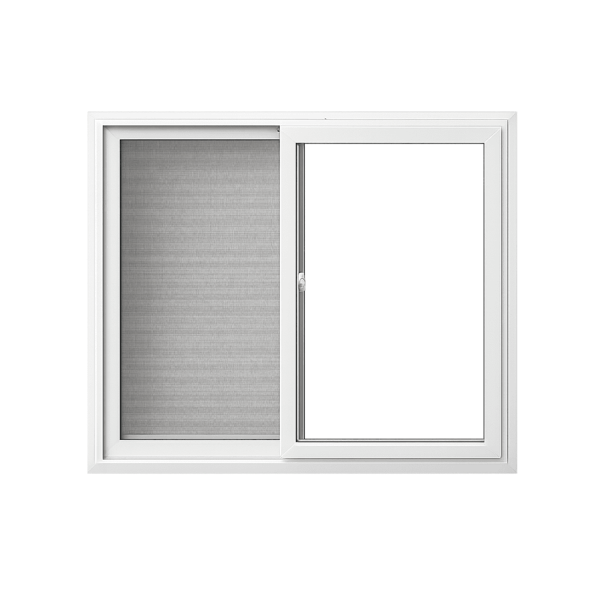 Vento Ventana Sencilla Con Mosquitero S80 1.00mt X 1.00mt X 80mm ( Vu-00010 )