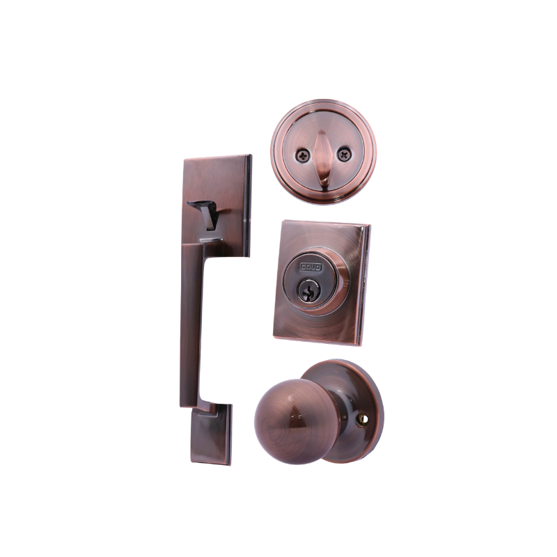 Covo Cerradura Puerta Principal Cobre Antiguo ( CV-7281-AC )