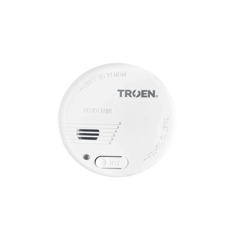 Troen Alarma De Humo Baterias 9V TR-SA-1