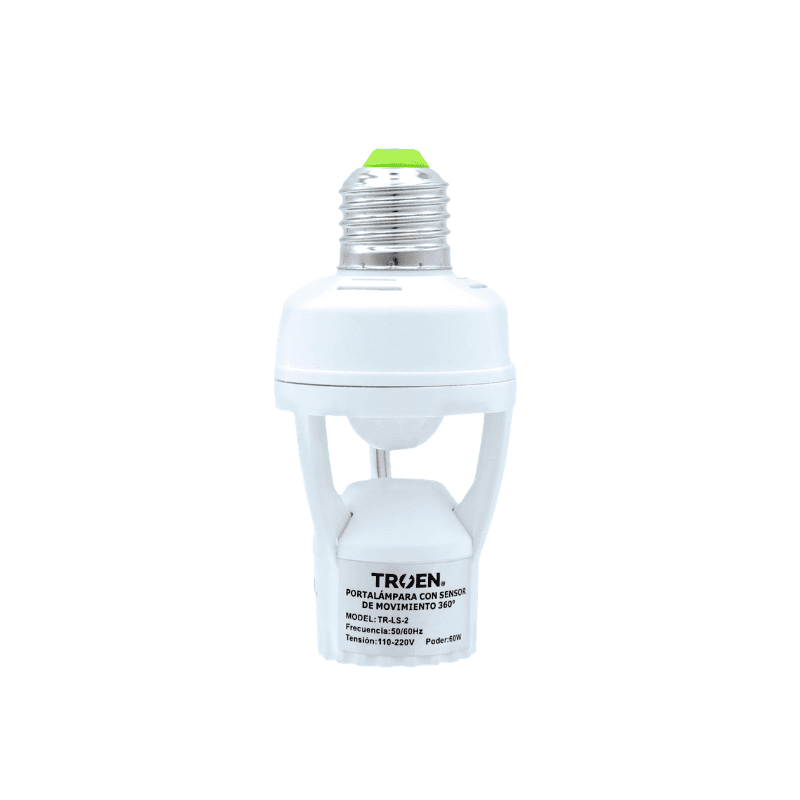 Troen Portalampara Con Sensor De Movimiento TR-LS-2