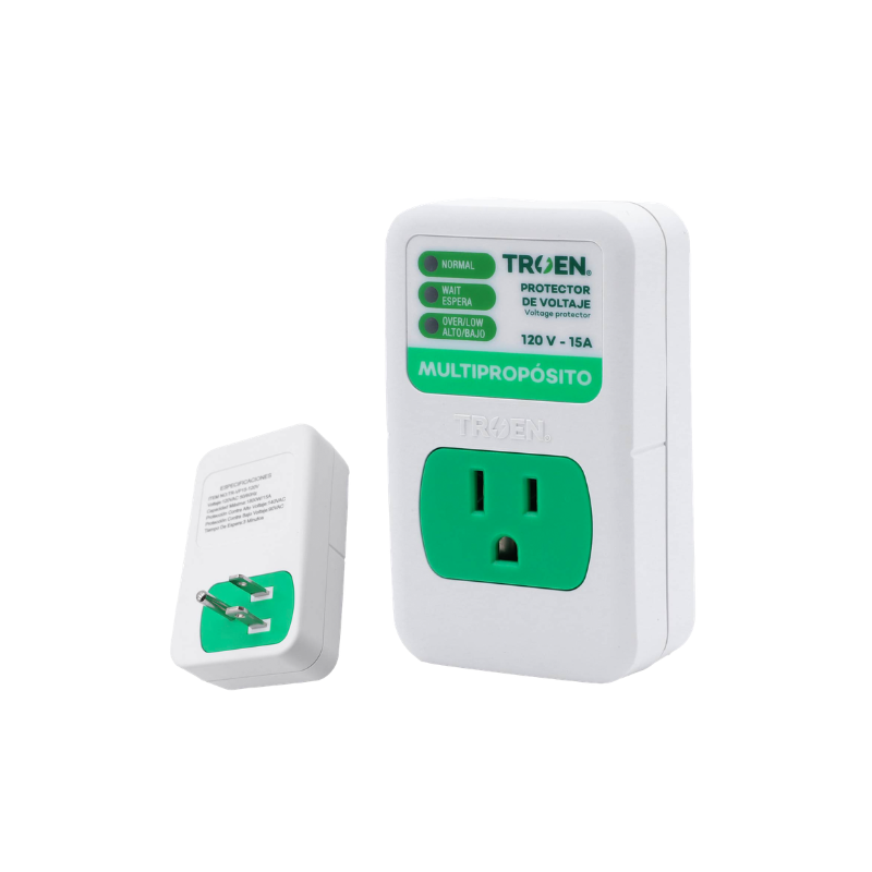Troen Protector De Voltaje Multiuso 120V TR-VP15-120V