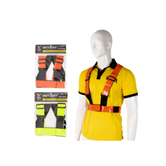 Cinturón de seguridad reflectivo naranja amarillo Security A151-YY0304
