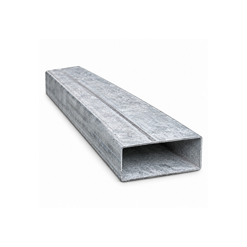 Tubo estructural galvanizado 2" x 6" x 1.50mm x 6 metros de segunda
