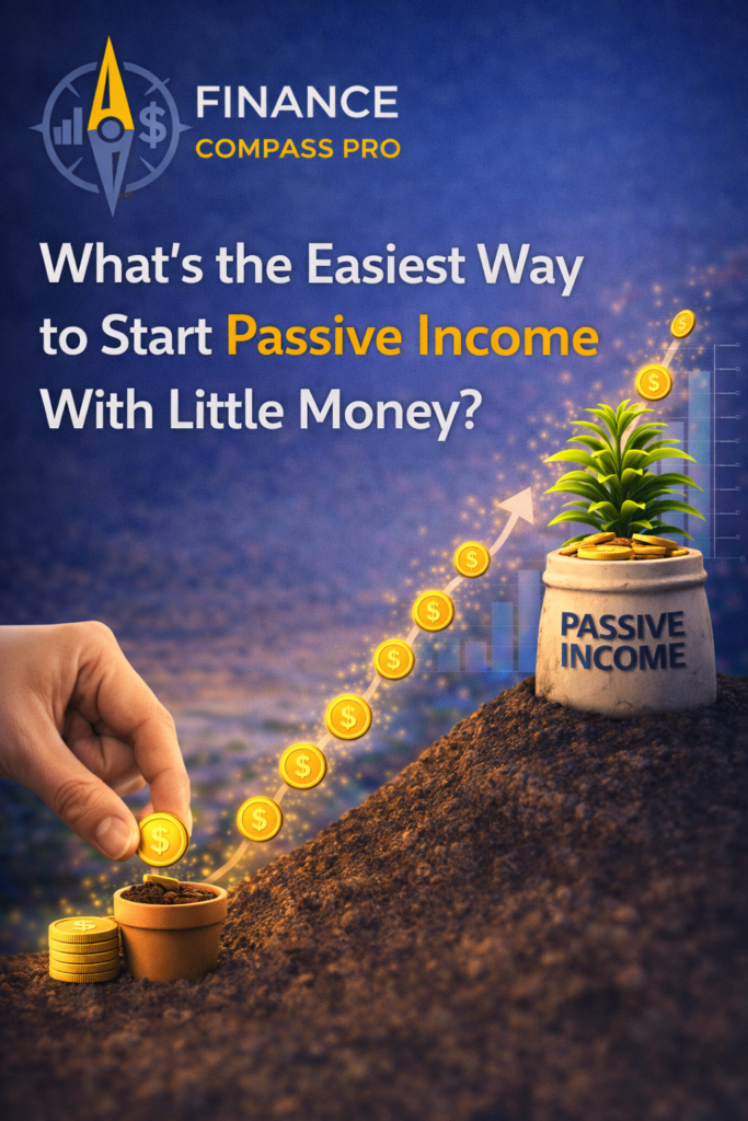 What’s the Easiest Way to Start Passive Income With Little Money?