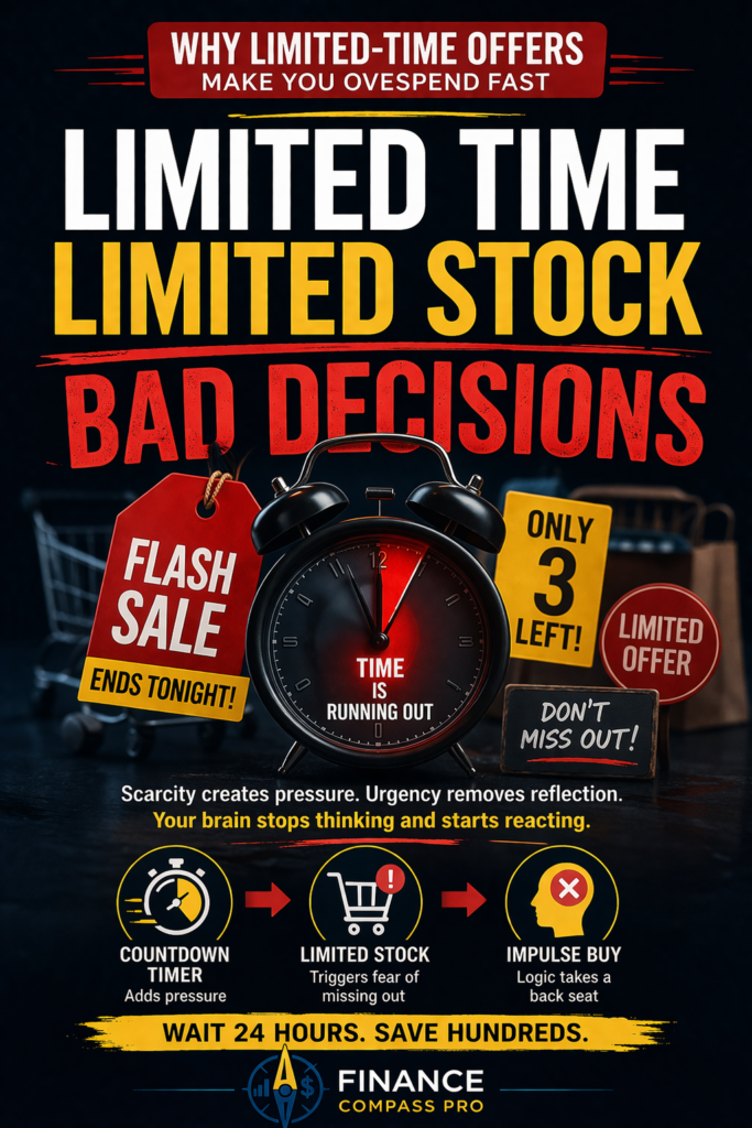Why Limited-Time Offers Make You Overspend Fast