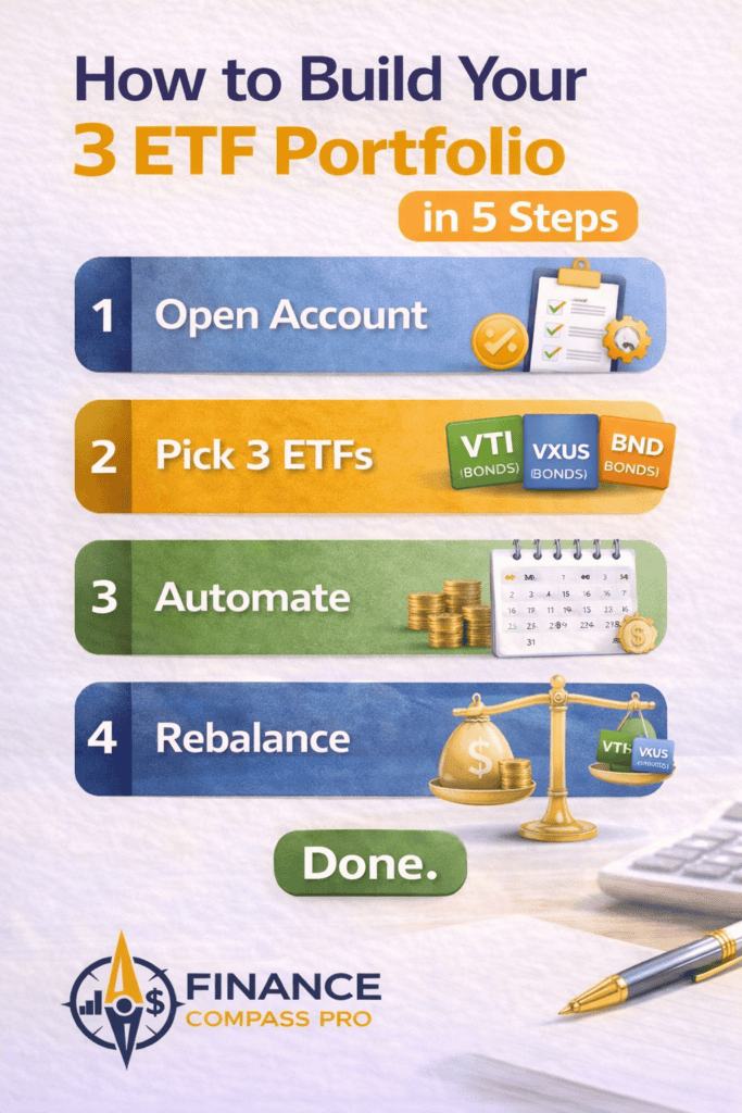 How to Build Your 3 ETF Portfolio in 5 Steps