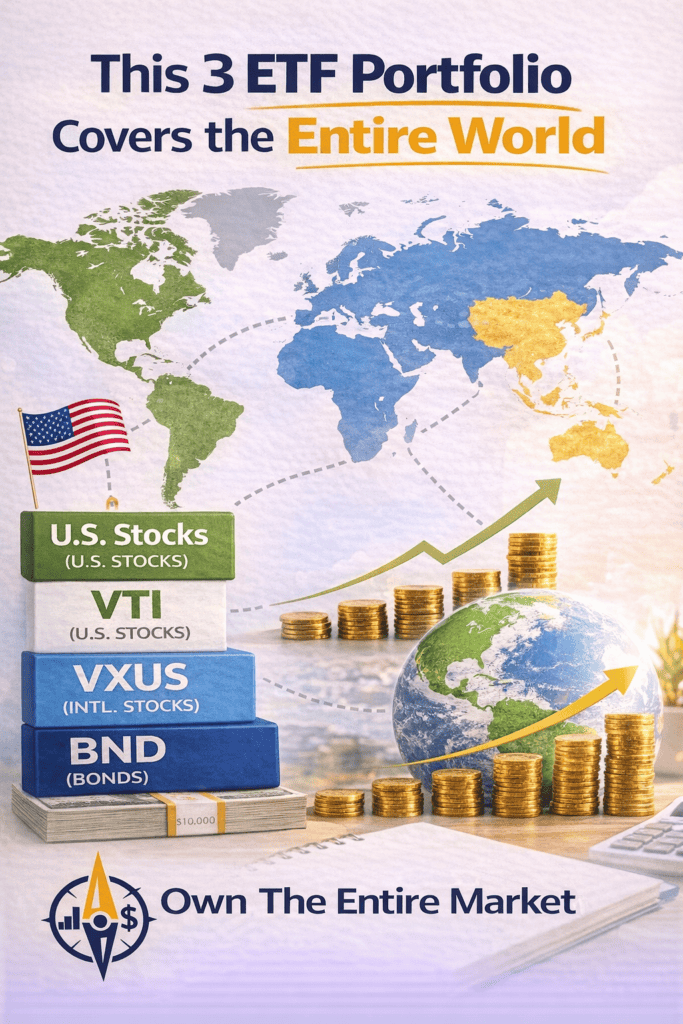 This 3 ETF Portfolio Covers the Entire World