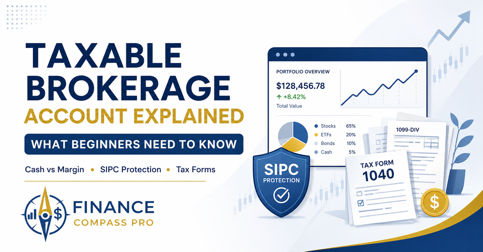 Taxable brokerage account structure explained for beginners