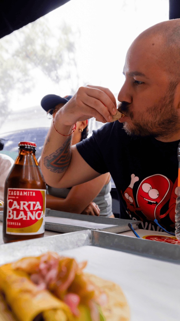 Michelin Guide recognized taqueria in Mexico City serving authentic tacos