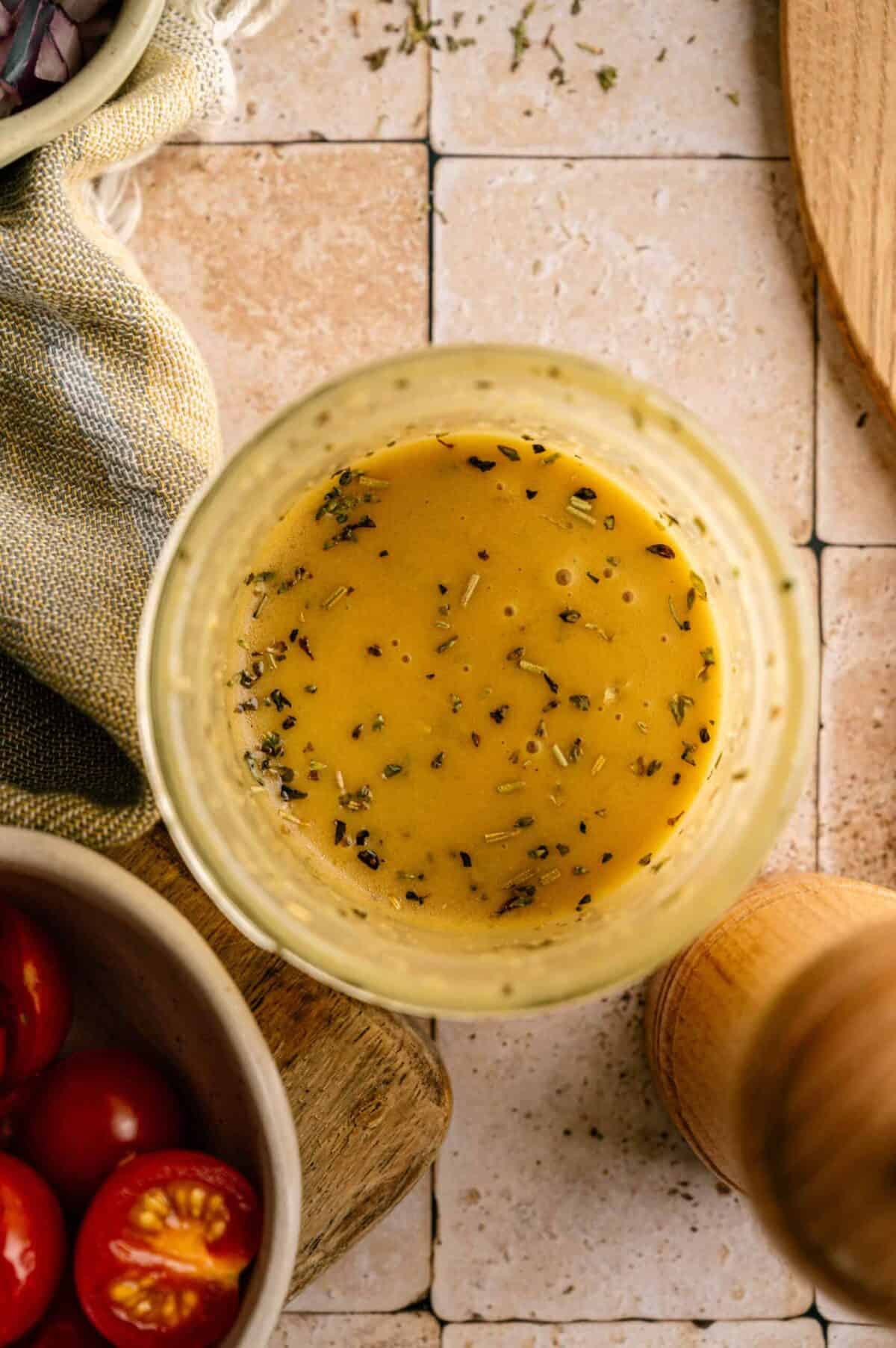 Red wine vinaigrette.