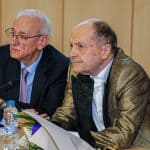 Katedra Trudova meditsina, FOZ, yubileyno subitie, prof. Vodenicharov i doc. Kirilov