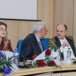 Katedra Trudova meditsina, FOZ, yubileyno subitie, prof. Vodenicharov, prof. Vodenicharova i doc. Kirilov