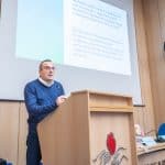 FOZ otbelyaza Svetovnia den na Bioetikata 2025, doc. Hristov