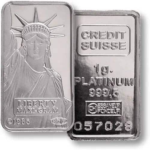 platinum bars