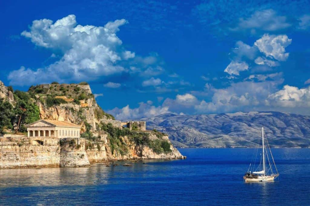 corfu island