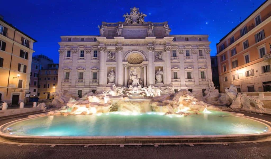 trevi fountain