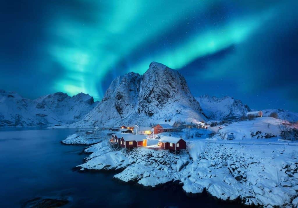 northern lights in norway