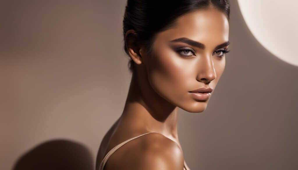 glossy skin