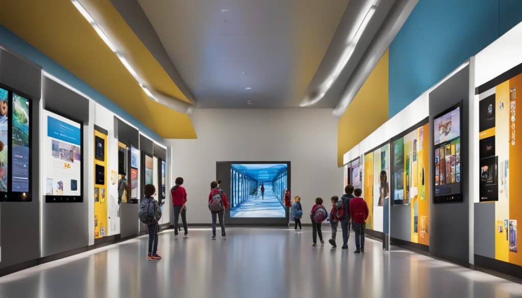 interactive digital signage