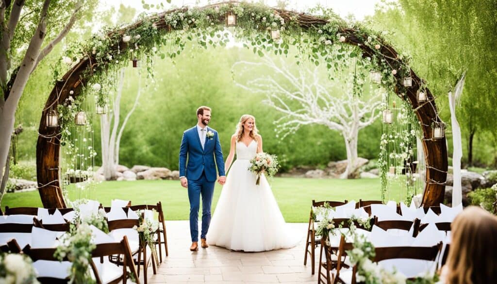 eco-friendly wedding decorations