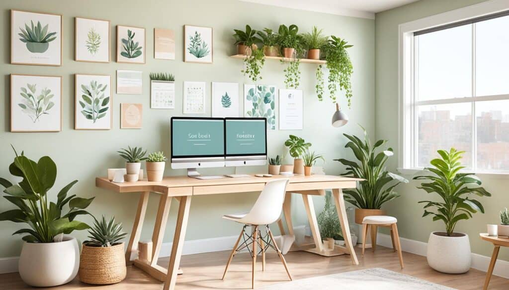 healthy workspace