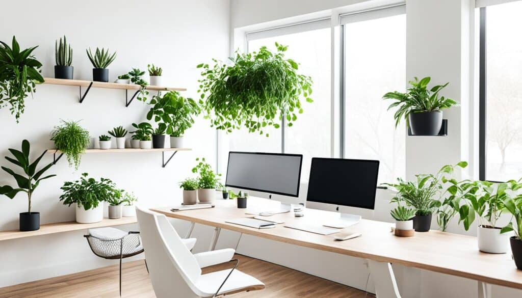 healthy workspace