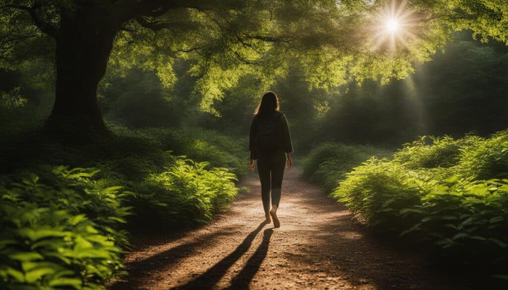 mindful walking
