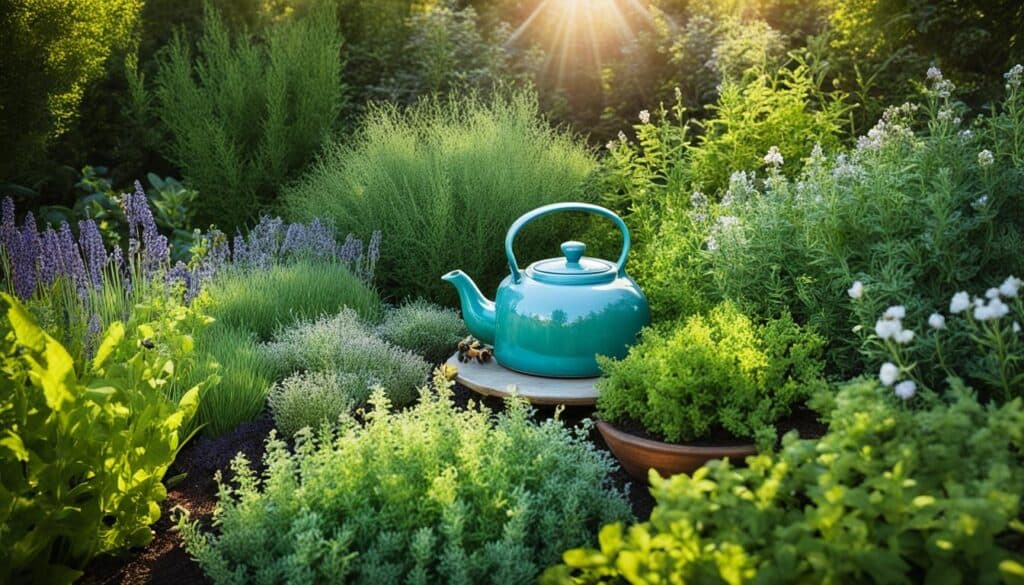 Aromatic herbs for flavorful tea blends