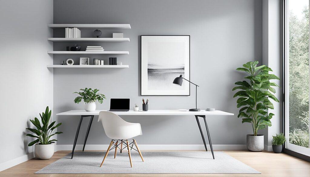 minimalist home office design