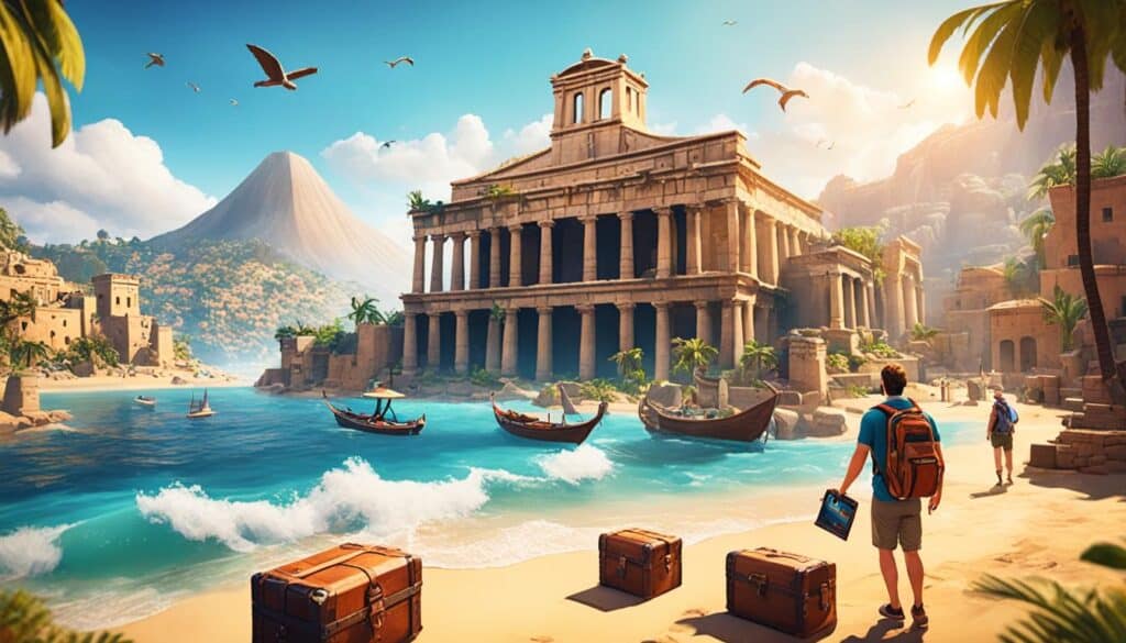 virtual travel game