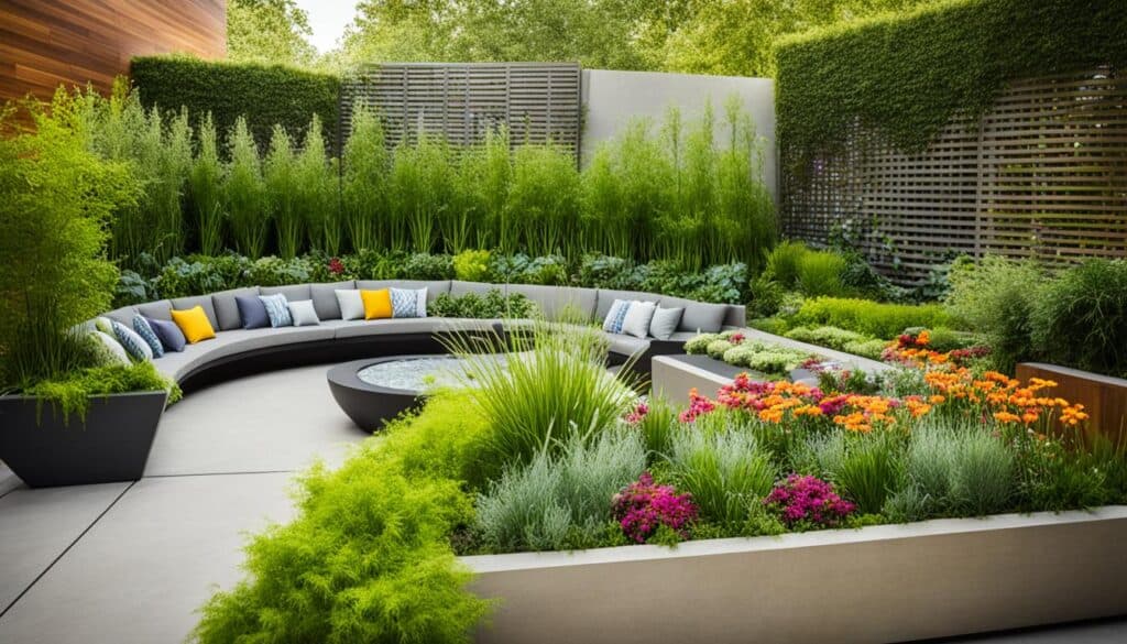 large outdoor planters
