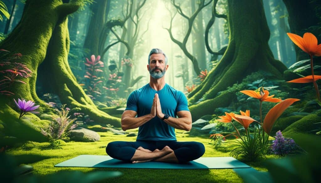 yoga and virtual reality